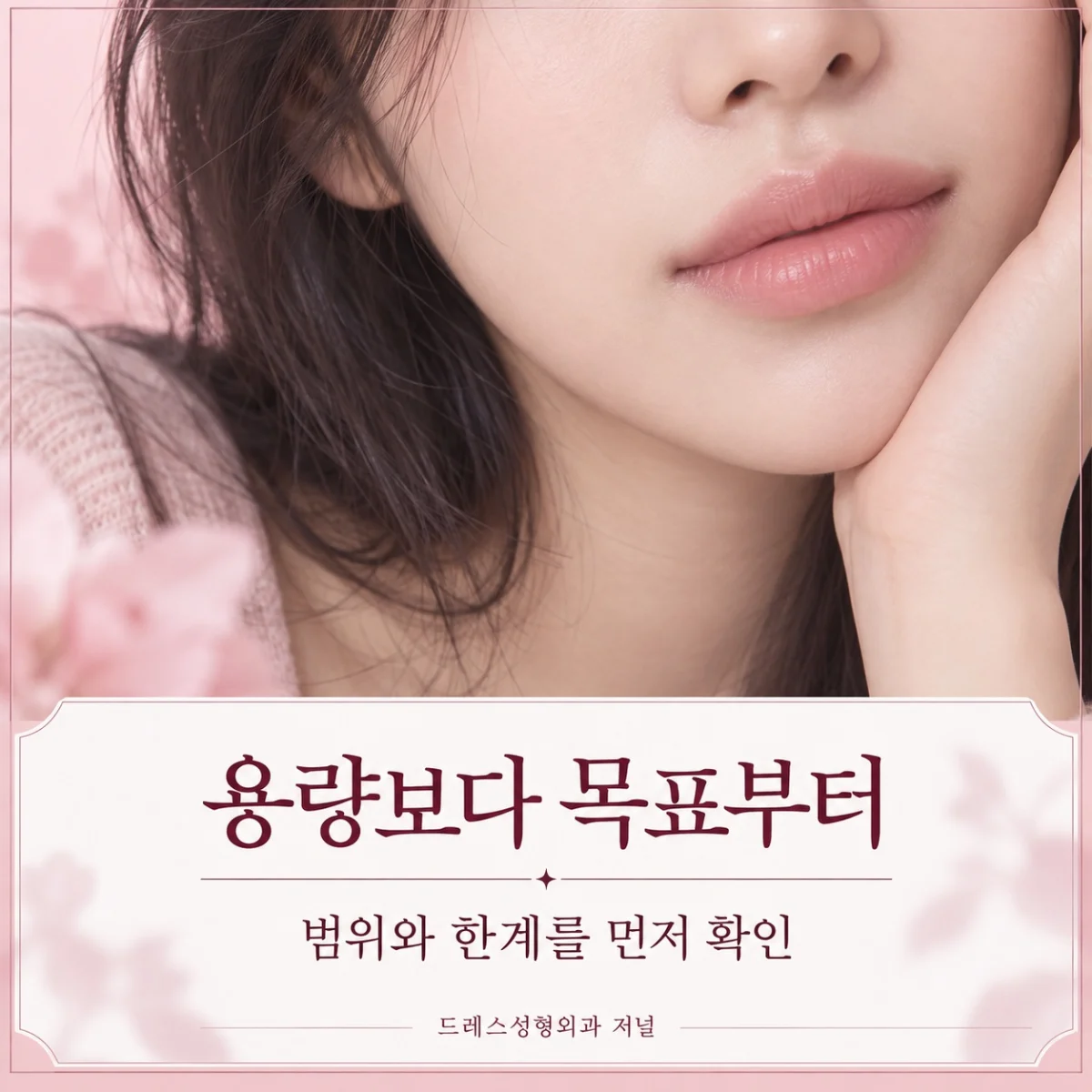 용량보다 목표부터 — 범위와 한계를 먼저 확인