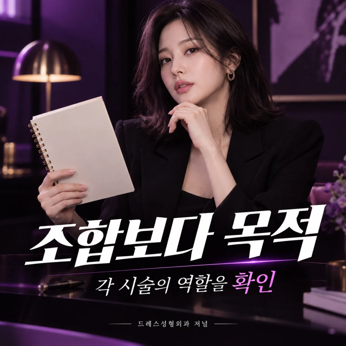 조합보다 목적 — 각 시술의 역할을 확인