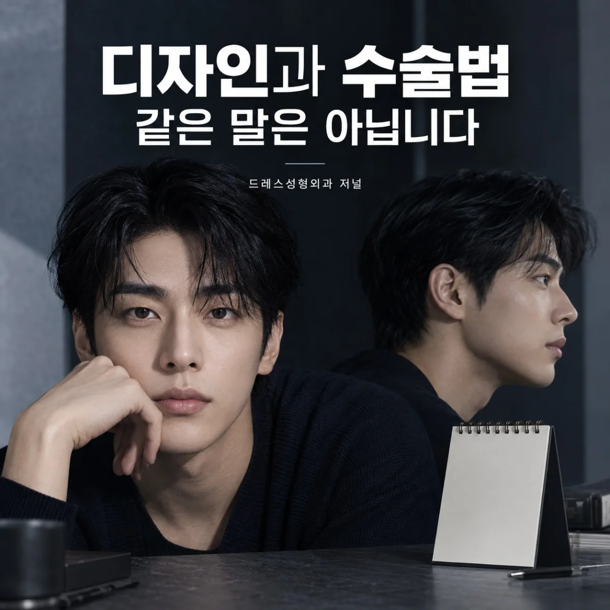 디자인과 수술법 — 같은 말은 아닙니다