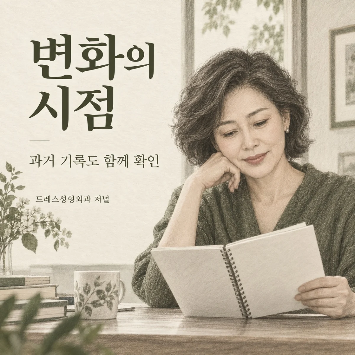 변화의 시점 — 과거 기록도 함께 확인