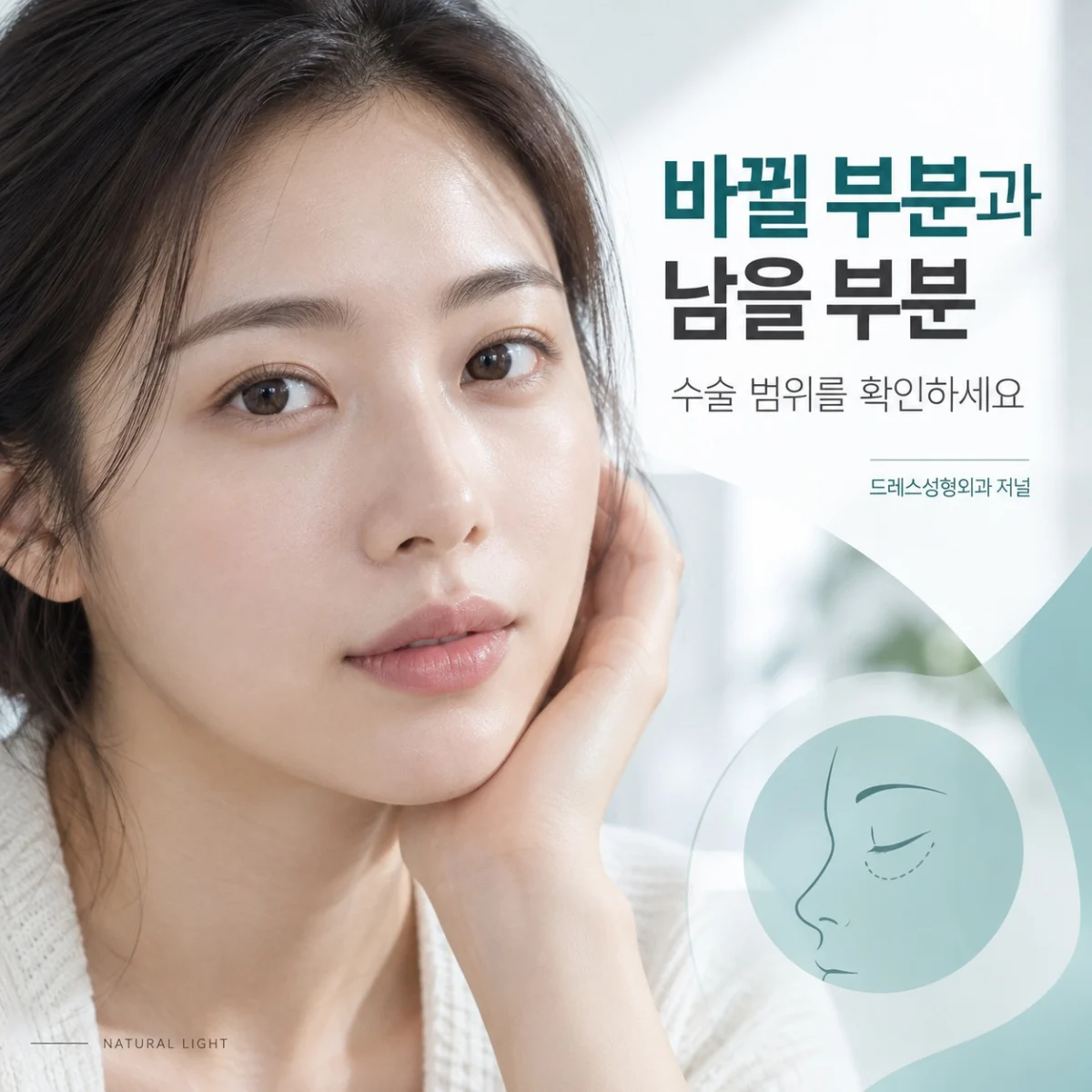 바뀔 부분과 남을 부분 — 수술 범위를 확인하세요