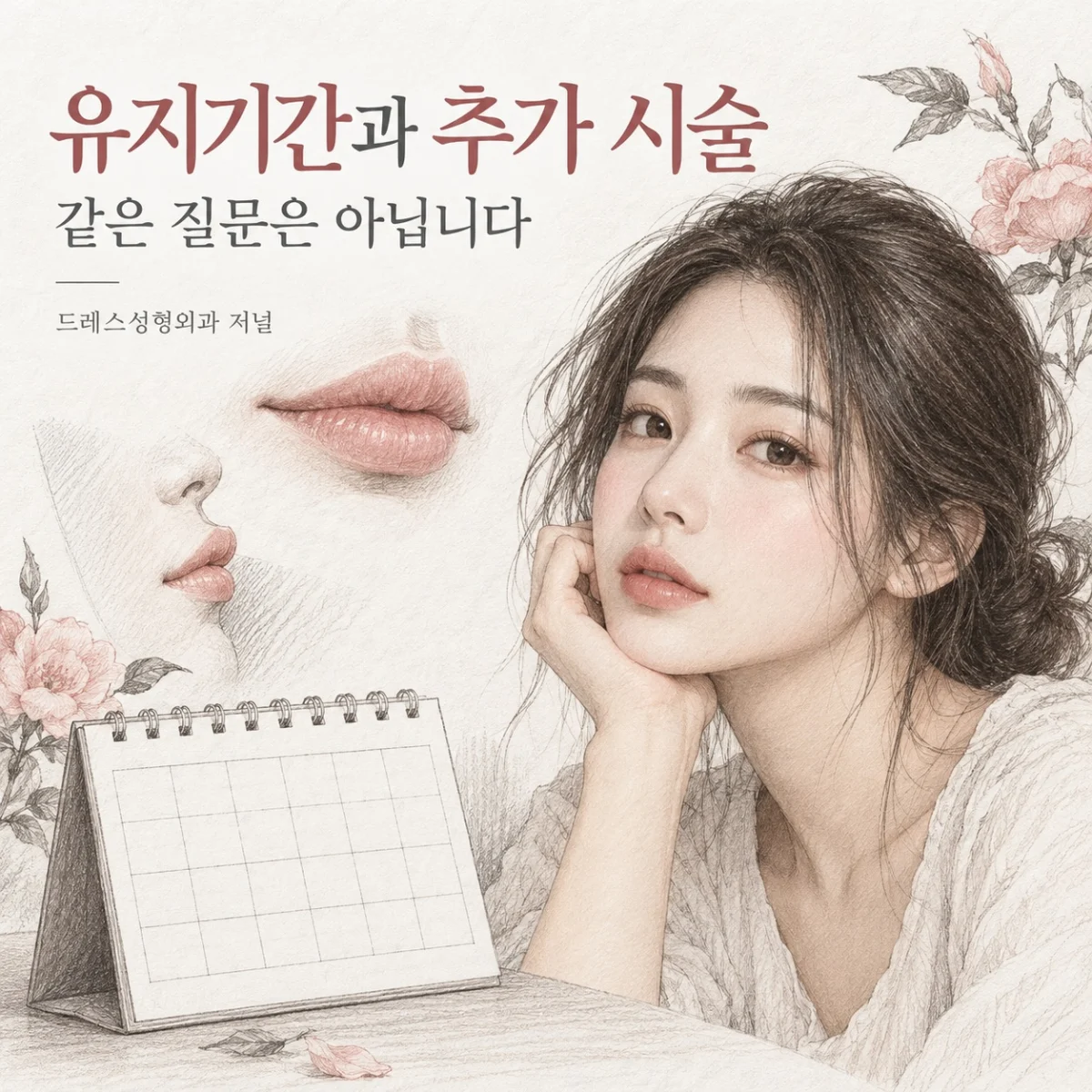 유지기간과 추가 시술 — 같은 질문은 아닙니다