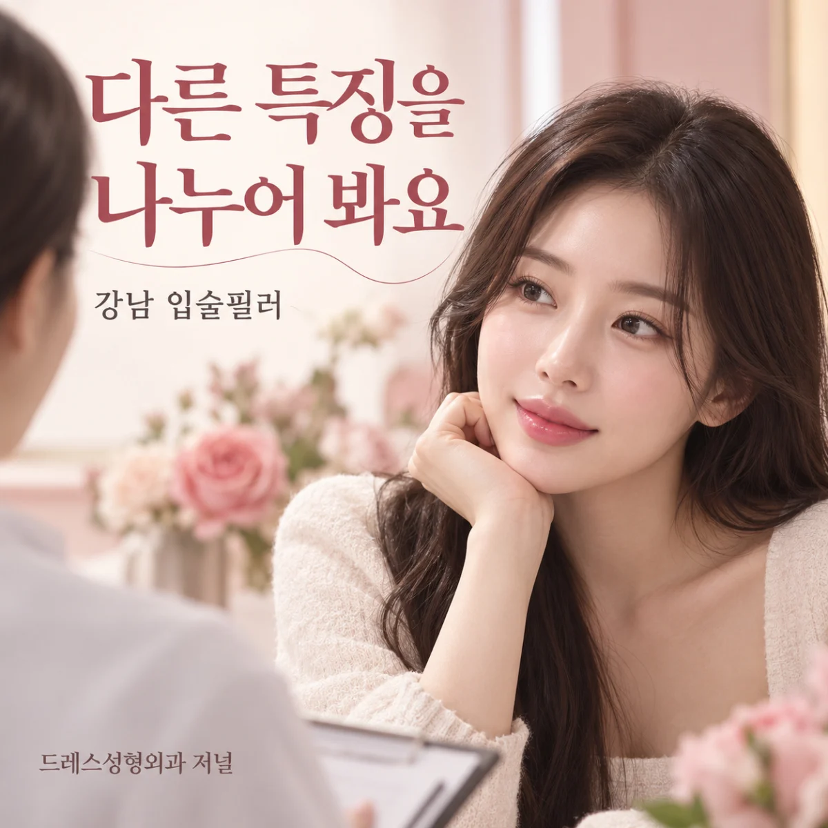 다른 특징을 나누어 봐요 — 강남 입술필러