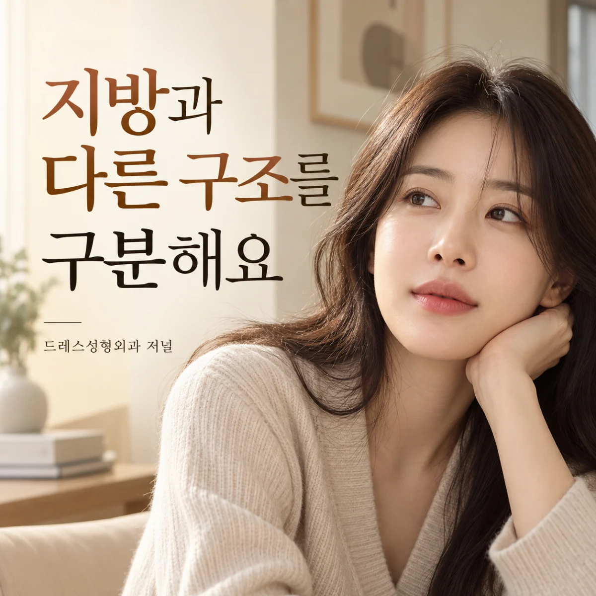 지방과 다른 구조를 구분해요 — 드레스성형외과 저널
